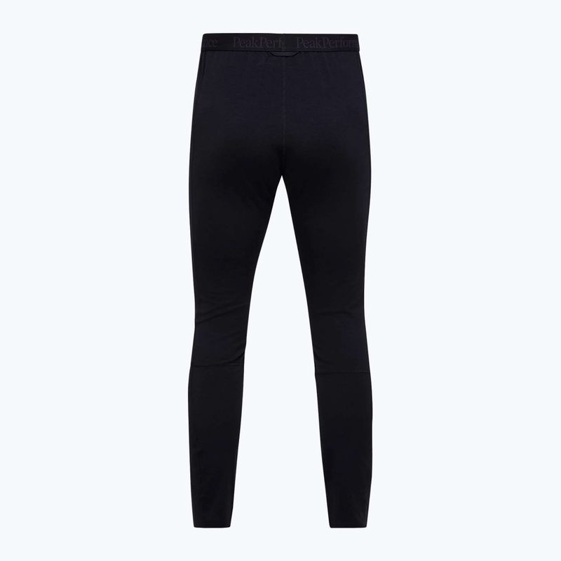 Pánske termo nohavice Peak Performance Magic 7/8 Johns Long Wool-Blend Baselayer black/black 4