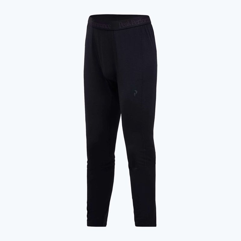 Pánske termo nohavice Peak Performance Magic 7/8 Johns Long Wool-Blend Baselayer black/black 5