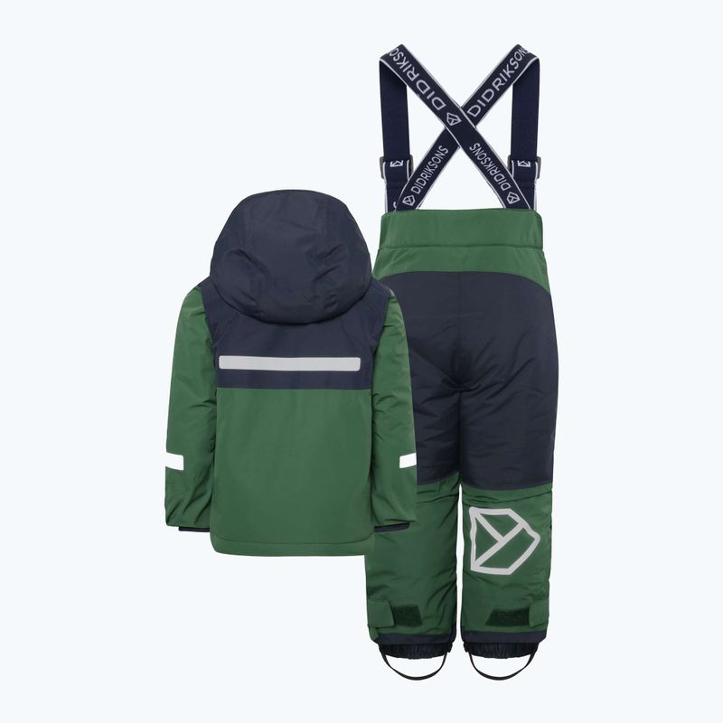 Detská lyžiarska súprava Didriksons Skare pine green 2