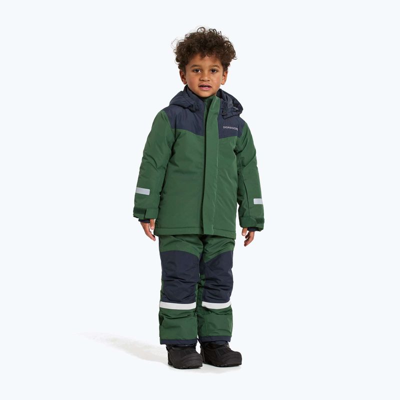 Detská lyžiarska súprava Didriksons Skare pine green 6