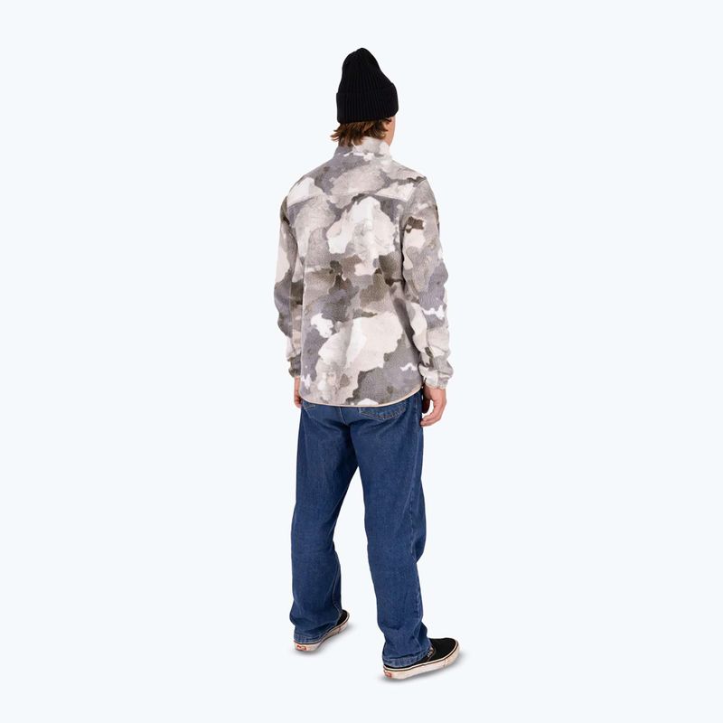 Pánska mikina Colourwear Snap Pile water camo 4