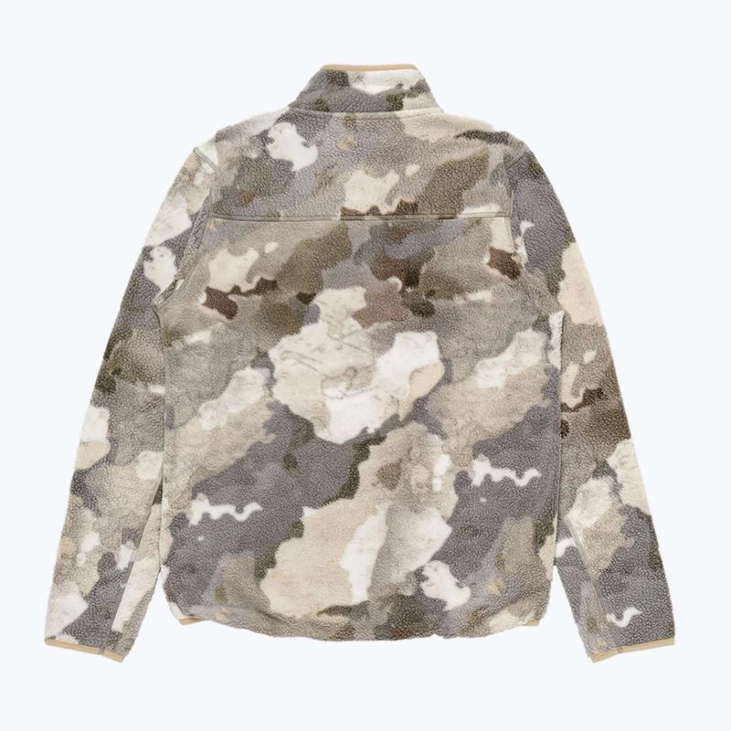 Pánska mikina Colourwear Snap Pile water camo 10