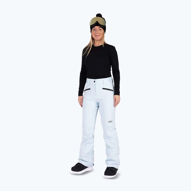 Dámske snowboardové nohavice Colourwear Cork lt blue 2