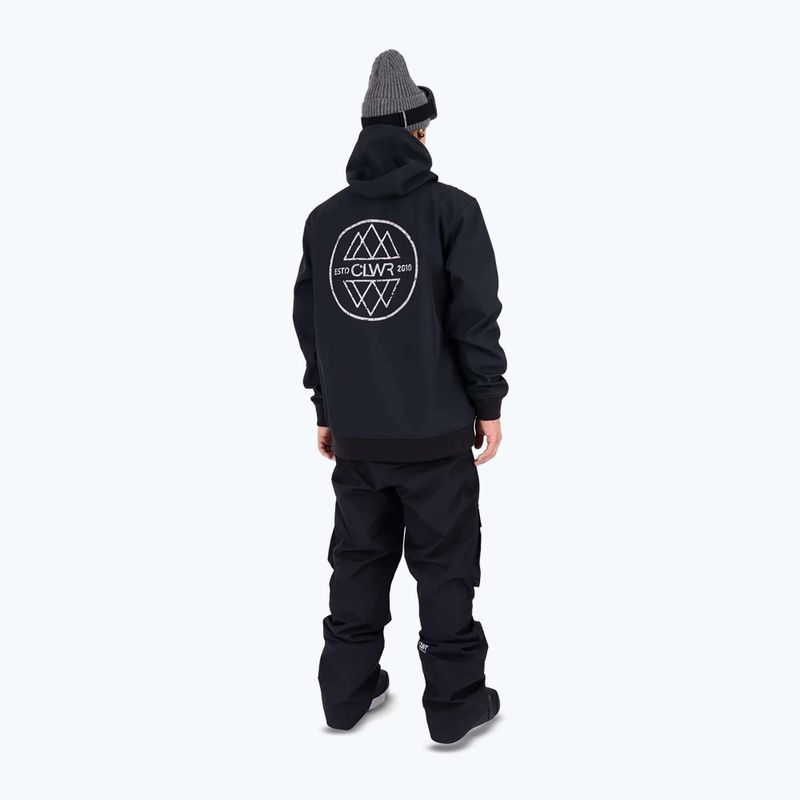Snowboardová mikina Colourwear Est 2010 Hood black 3