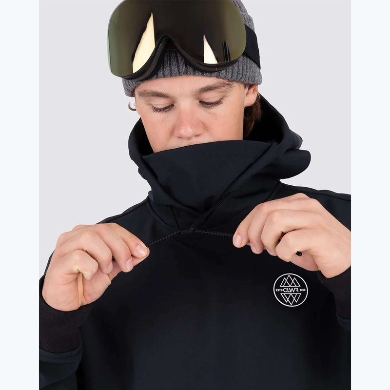 Snowboardová mikina Colourwear Est 2010 Hood black 5