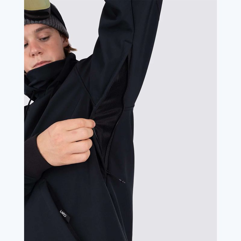 Snowboardová mikina Colourwear Est 2010 Hood black 6