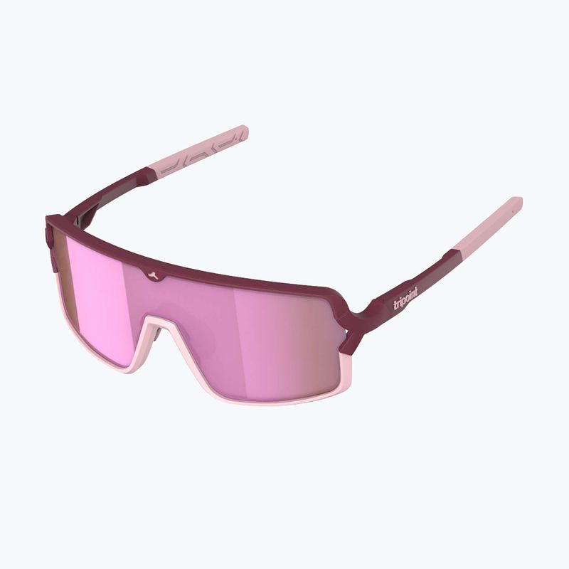 Slnečné okuliare Tripoint 008 Lake Prespa Small X matt burgundy/brown /pink multi 3