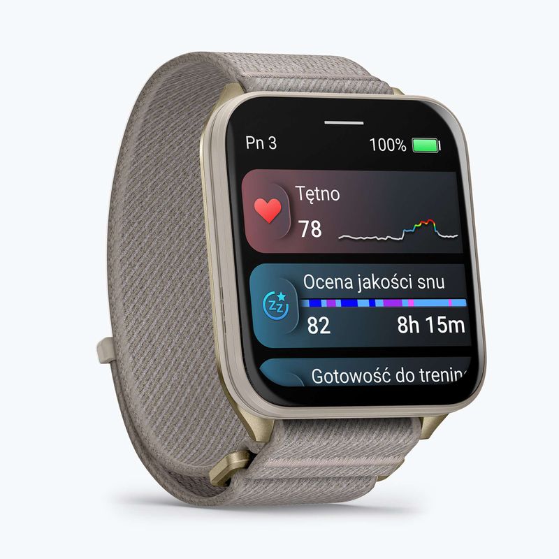 Hodinky Garmin Venu X1 soft gold/french gray 2