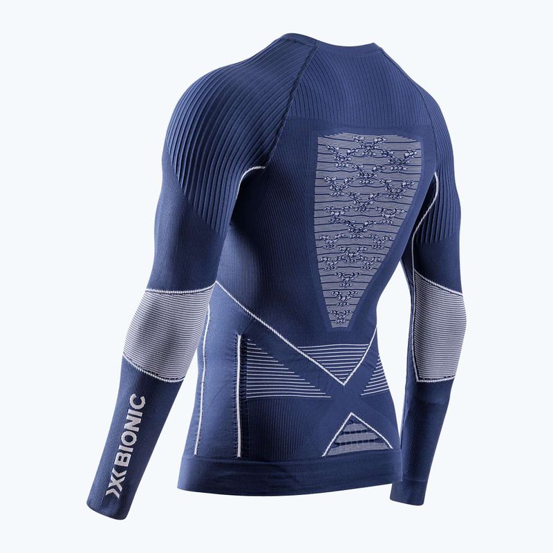 Pánska termoakčná mikina X-Bionic Energy Accumulator 4.0 marine/optical white 2