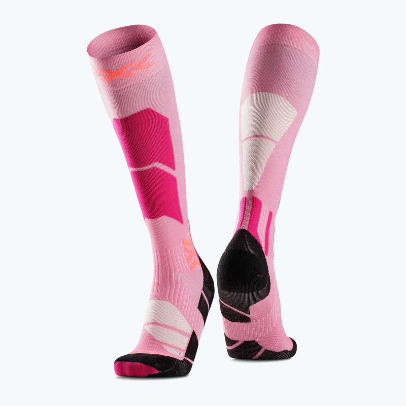 Lyžiarske ponožky X-Socks Ski Perform Otc light pink/light sand 6