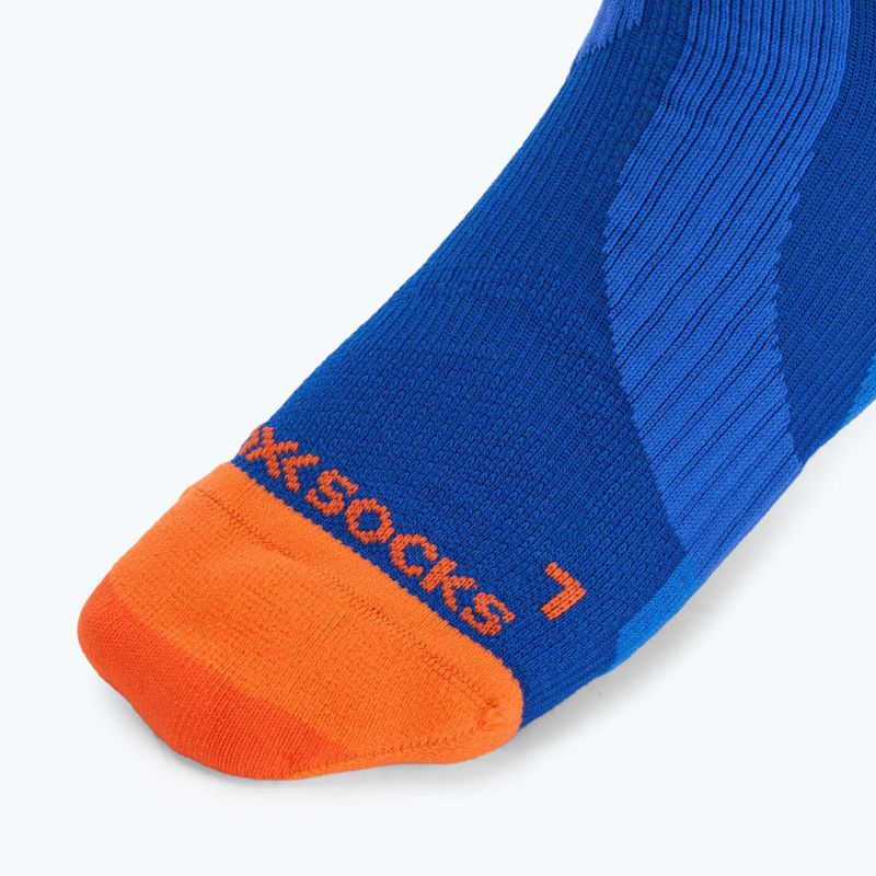 Ponožky X-Socks Run Perform Warm Crew twyce blue/orange 3