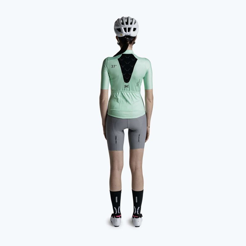 Dámsky cyklistický dres X-Bionic Corefusion Ride Jersey digital lime 3
