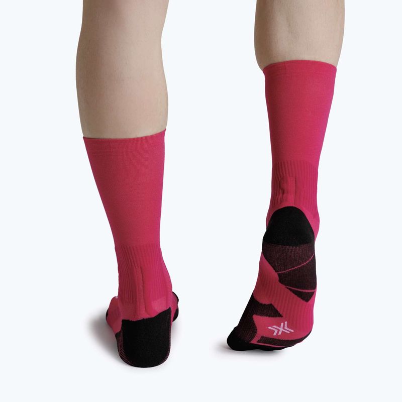 Ponožky X-Socks Run Perform Crew power purple 3