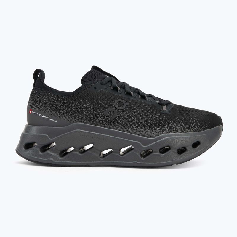 Pánske bežecké topánky On Cloudsurfer  Max Wide black/eclipse 2