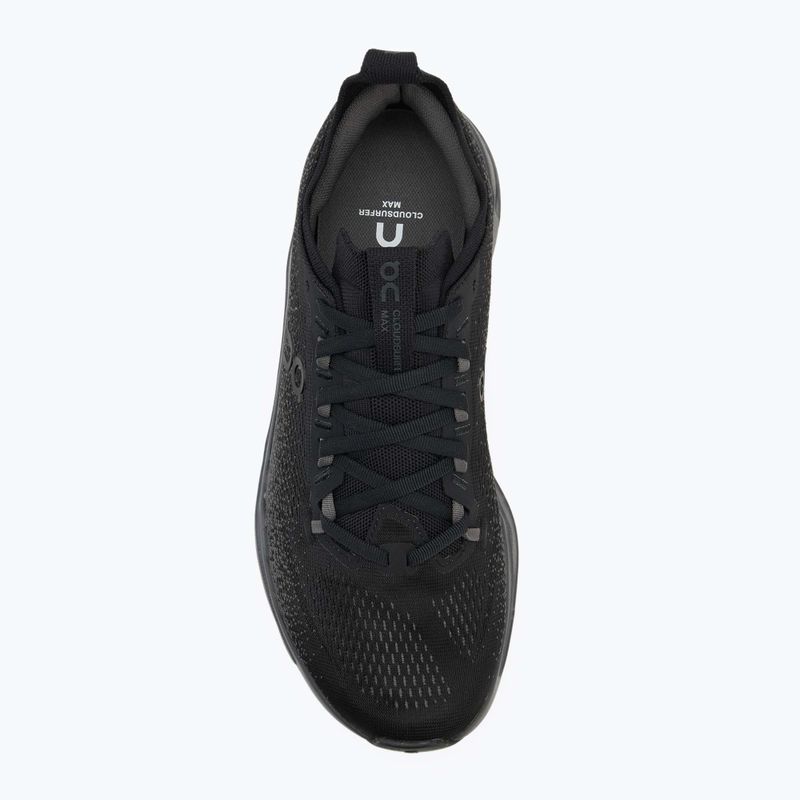 Pánske bežecké topánky On Cloudsurfer  Max Wide black/eclipse 5