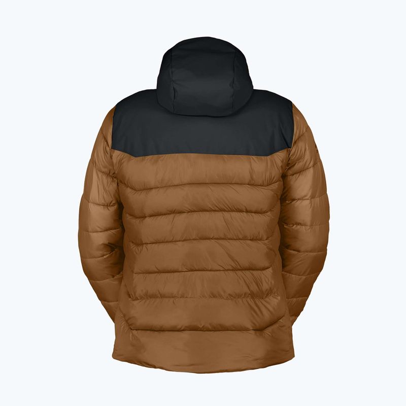Pánska zateplená bunda SCOTT Insuloft Warm black/bread brown 2