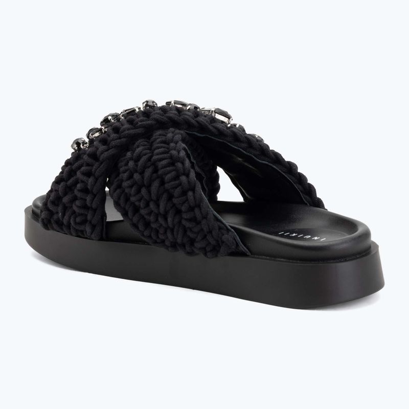 Dámske šľapky INUIKII Woven Stones black 3