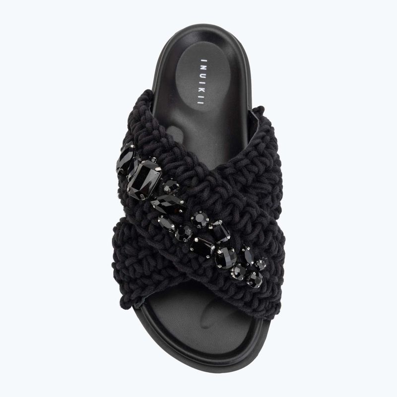 Dámske šľapky INUIKII Woven Stones black 5