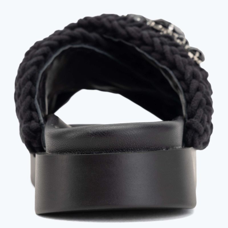 Dámske šľapky INUIKII Woven Stones black 6