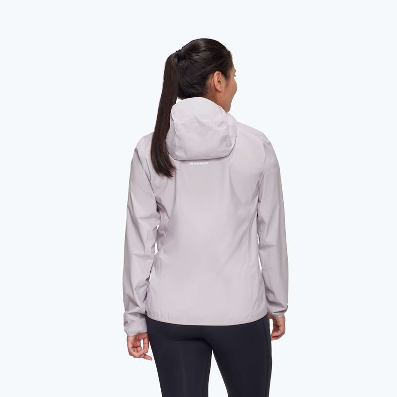 Mammut dámska bunda do dažďa Ducan Light HS s kapucňou Alpine calamint 2