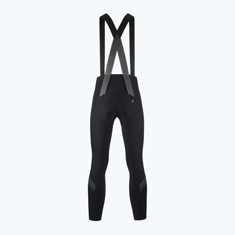 Pánske cyklistické nohavice  ASSOS Mille GT Hashoogi Winter Bib Tights S11 black 2