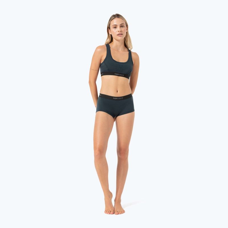 Dámske termo boxerky super.natural Tundra 175 Hipser 2 páry blueberry/blueberry 4
