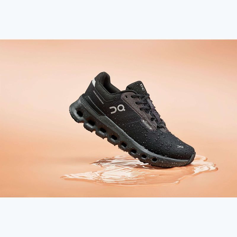 Pánska bežecká obuv On Cloudrunner 2 Waterproof magnet/black 8