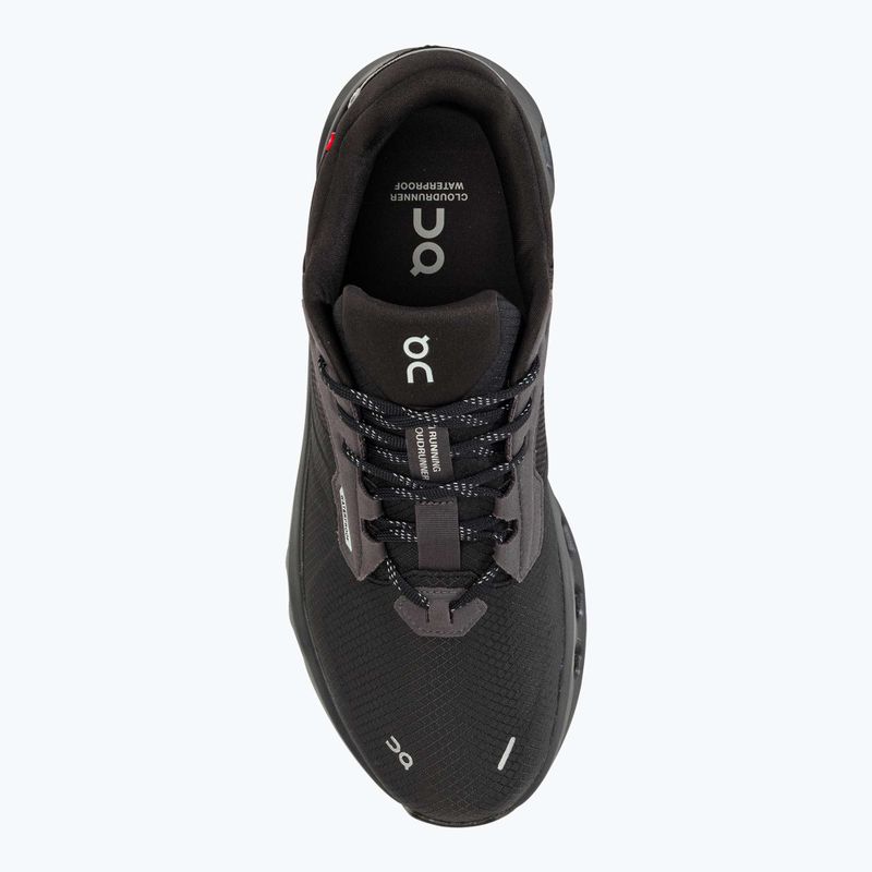 Pánska bežecká obuv On Cloudrunner 2 Waterproof magnet/black 5
