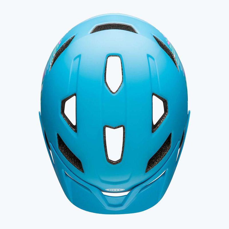 Cyklistická prilba detská Bell Sidetrack Integrated MIPS Jr matte light blue/chapelle 4