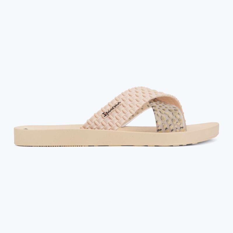 Dámske šľapky Ipanema Sense Slide beige/beige/black 2