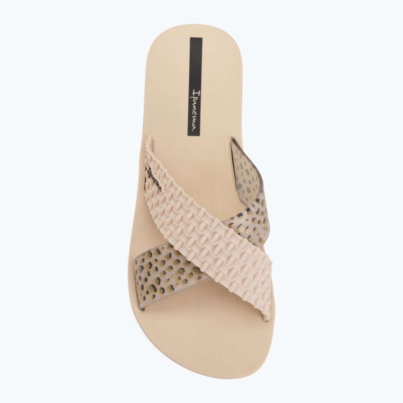 Dámske šľapky Ipanema Sense Slide beige/beige/black 5