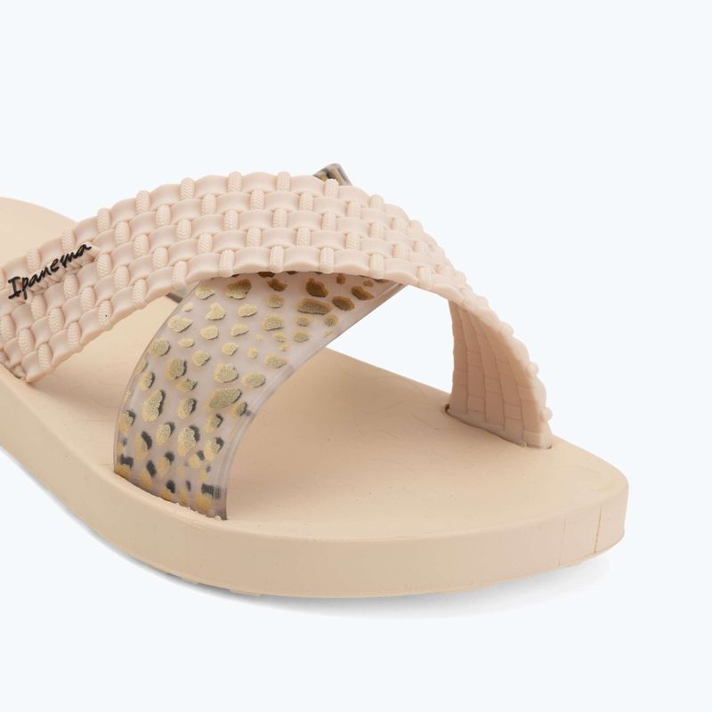 Dámske šľapky Ipanema Sense Slide beige/beige/black 7