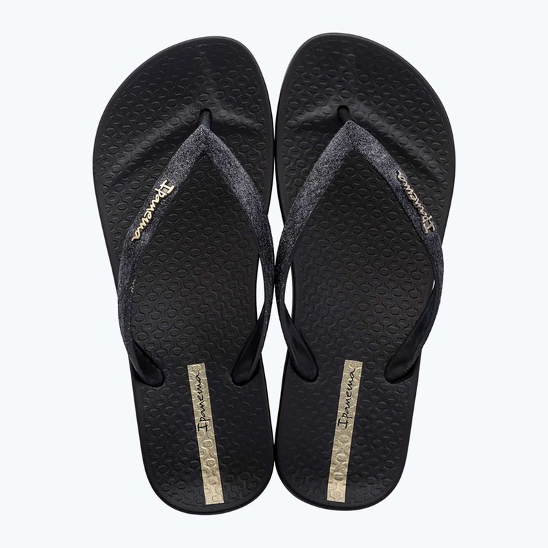 Dámske žabky Ipanema Anatomica Lolita black 9