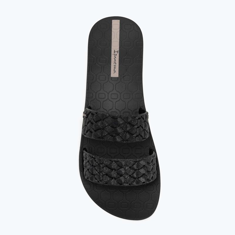 Dámske nazúvaky Ipanema Renda II black/glitter black 5