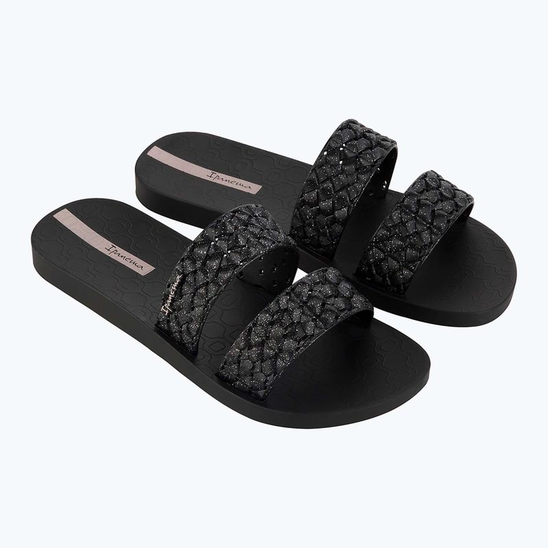 Dámske nazúvaky Ipanema Renda II black/glitter black 8