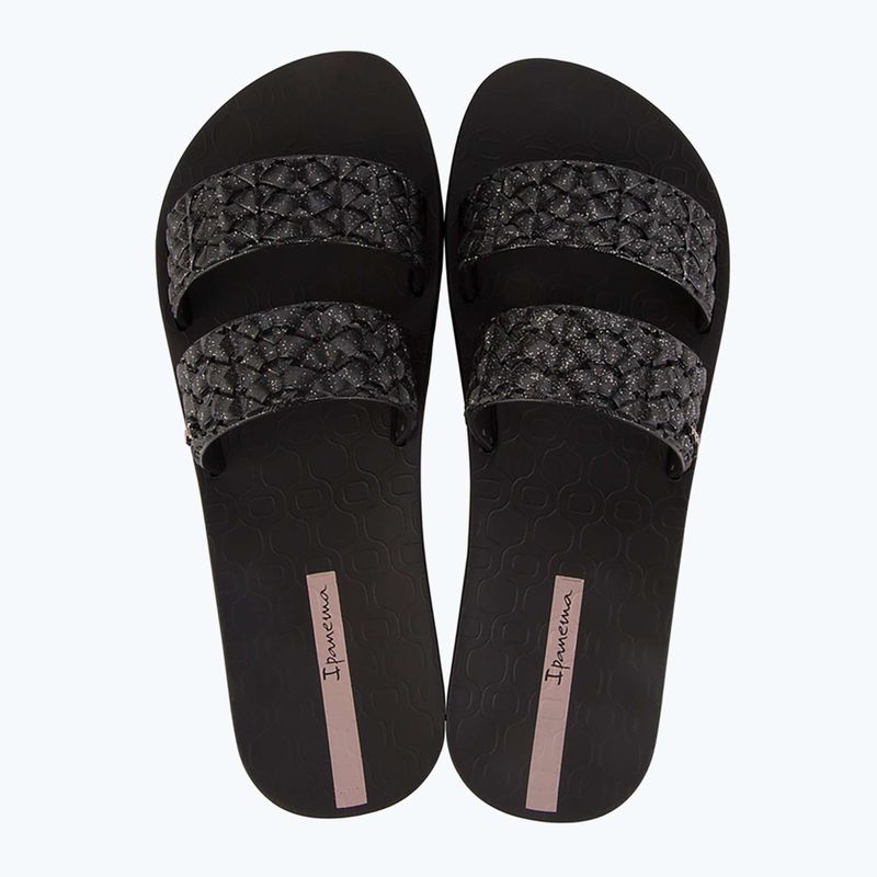 Dámske nazúvaky Ipanema Renda II black/glitter black 9
