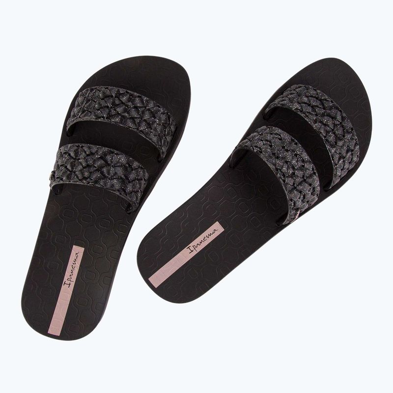 Dámske nazúvaky Ipanema Renda II black/glitter black 10