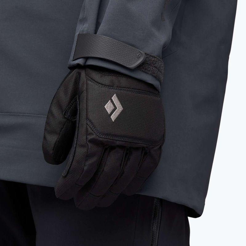 Trekingové rukavice Black Diamond Mission black 4