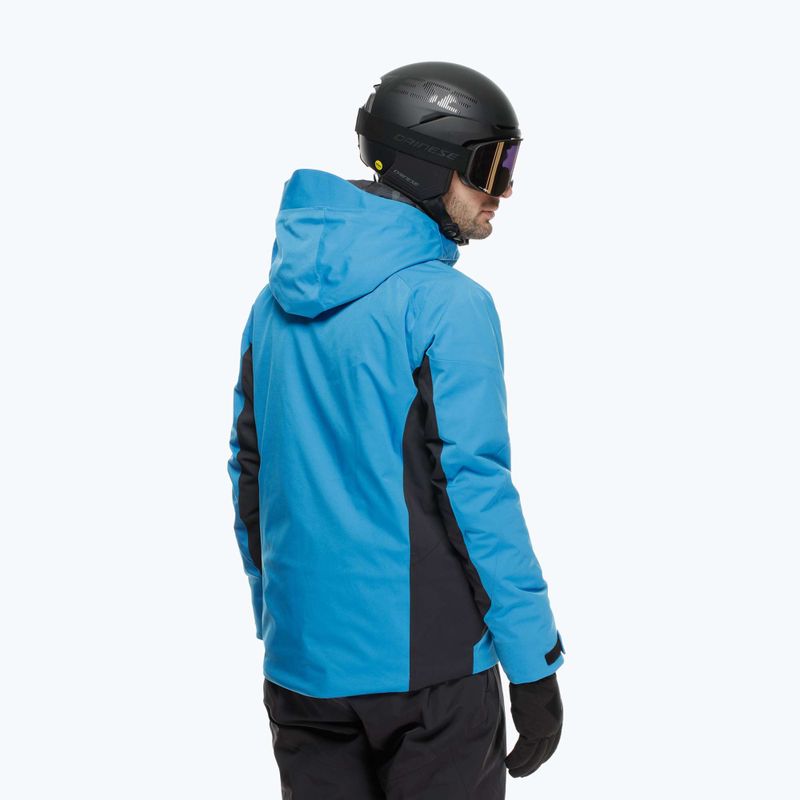 Pánska lyžiarska bunda Dainese Etra Aerosense Dry Core Ready blue/stretch limo 3