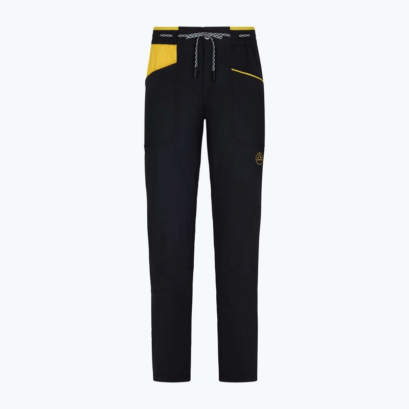Pánske lezecké nohavice La Sportiva Talus black N68999100 6