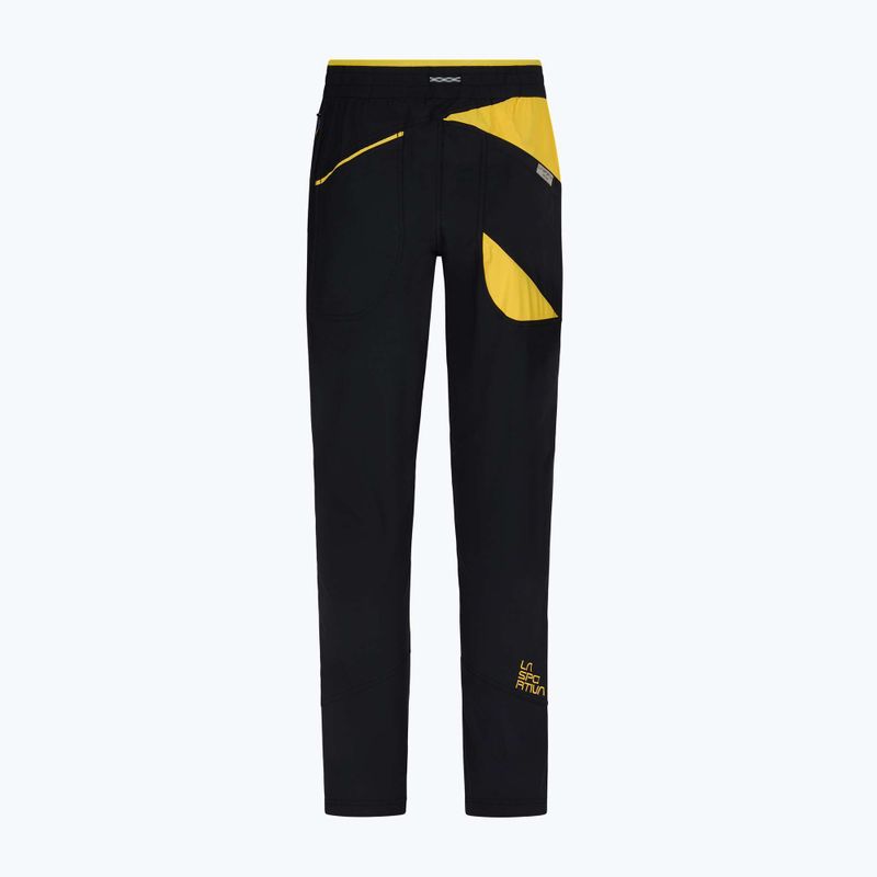 Pánske lezecké nohavice La Sportiva Talus black N68999100 7