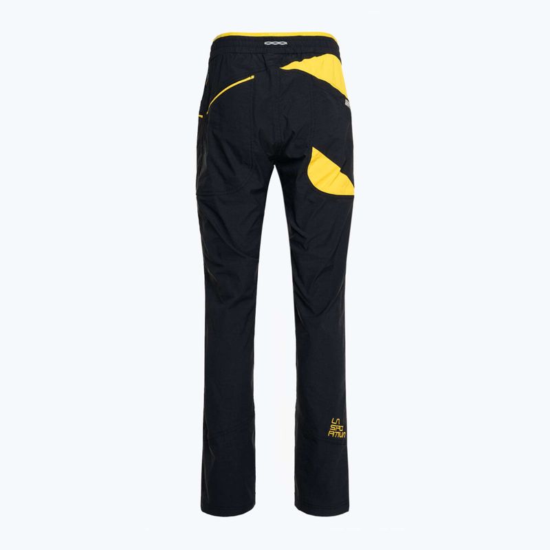 Pánske lezecké nohavice La Sportiva Talus black N68999100 2