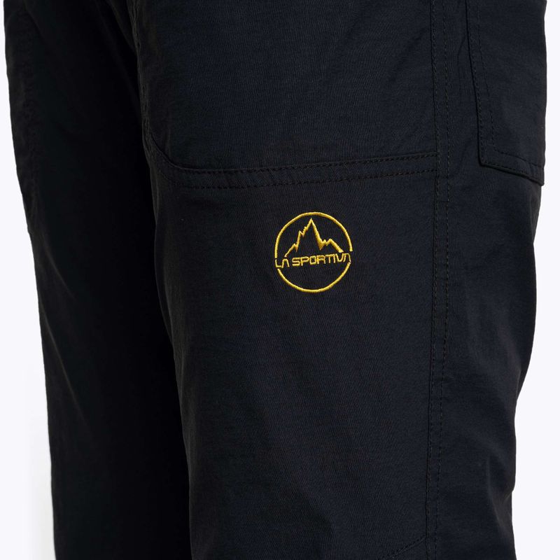 Pánske lezecké nohavice La Sportiva Talus black N68999100 4