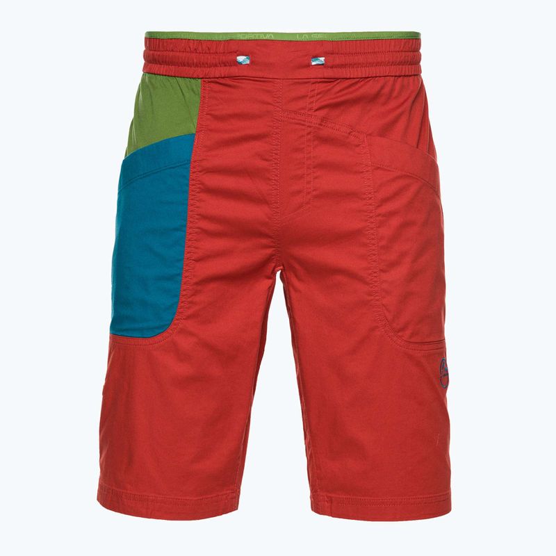 Pánske lezecké šortky La Sportiva Bleauser červené N62313718