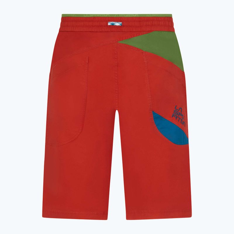 Pánske lezecké šortky La Sportiva Bleauser červené N62313718 6