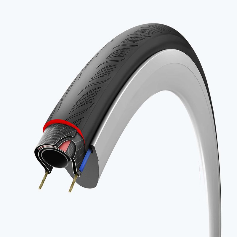 Cyklistický plášť Vittoria Rubino V G2.0 700 x 30C black/beige 4