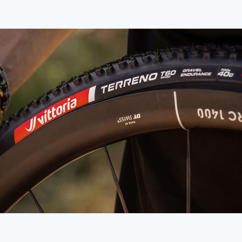 Plášť na bicykel Vittoria Terreno T60 G2.0 TLR Gravel Endurance black/brown 6