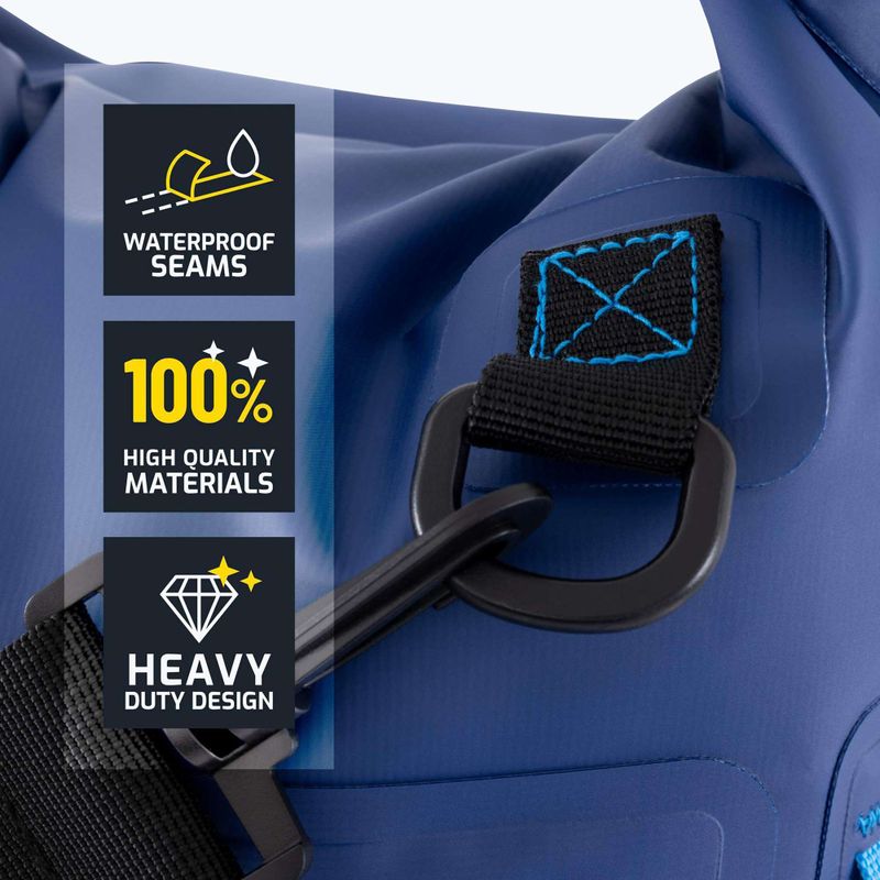 Vodotesný vak Cressi Ocelot Dry Bag 10 l blue/light blue 5