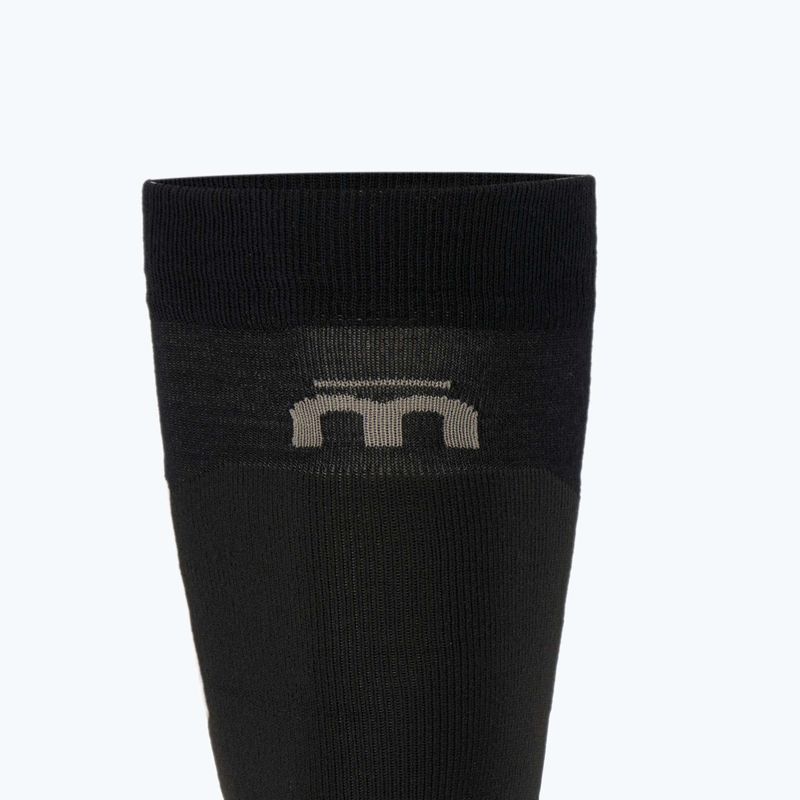 Lyžiarske ponožky Mico Medium Weight Warm Control Ski black grey 3