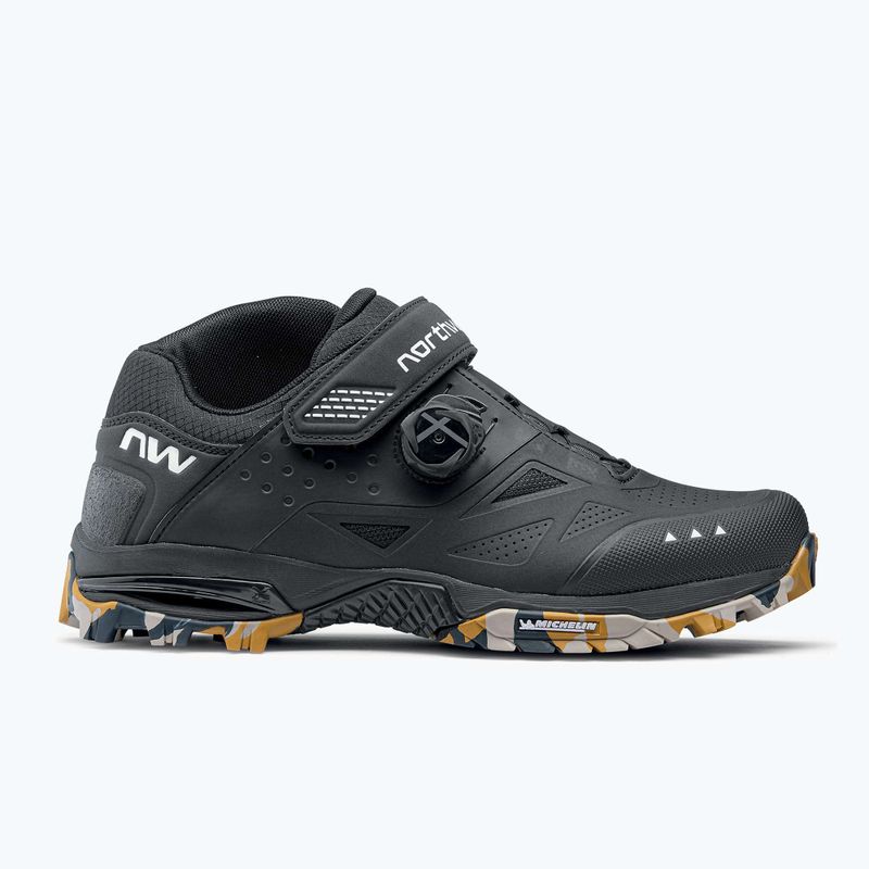 Pánske MTB cyklistické topánky Northwave Enduro Mid 2 black/camo 8